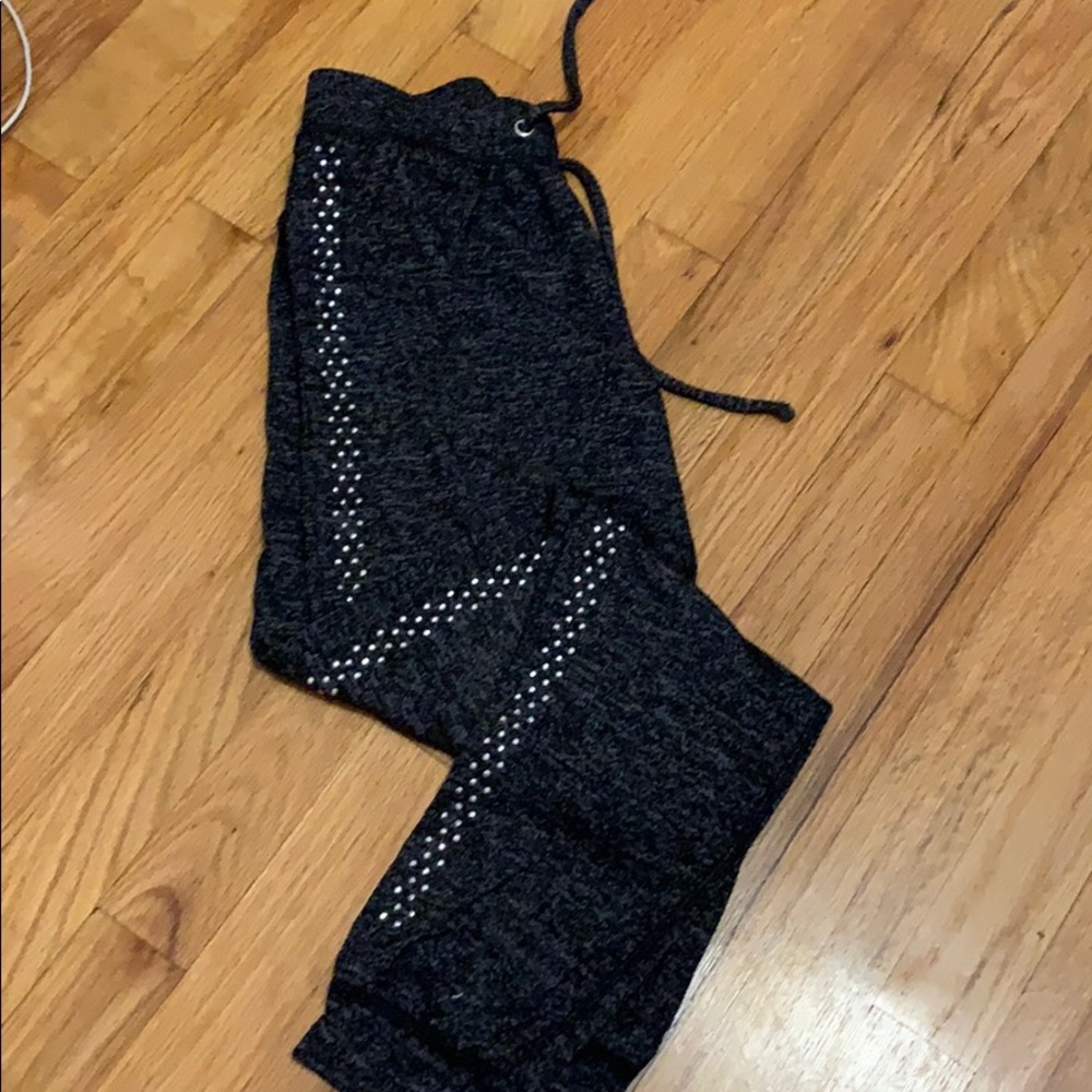 Justice dark gray sweat pants. Size 12